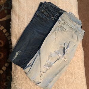 Mossimo Supply Co. Jeans - 2 Pair Mossimo Skinny Jeans Mossimo Supply Co. Jeans - 2 Pair Mossimo Skinny Jeans